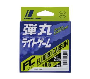 Леска флюорокарбоновая Major Craft Fluorocarbon Dangan Light Game