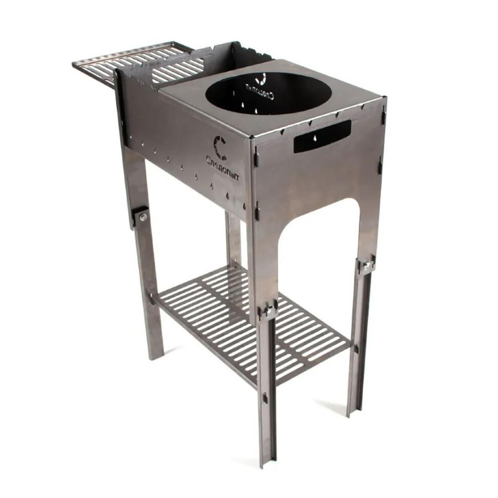 Мангал Следопыт складной 718х310х752 со столиком и подставкой под казан