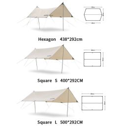 Тент-навес Naturehike NH20TM006 - Quicksand gold