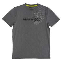 Футболка Matrix Hex Print T-Shirt Grey