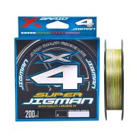 Шнур YGK X-Braid Super Jigman X4 200m multicolor
