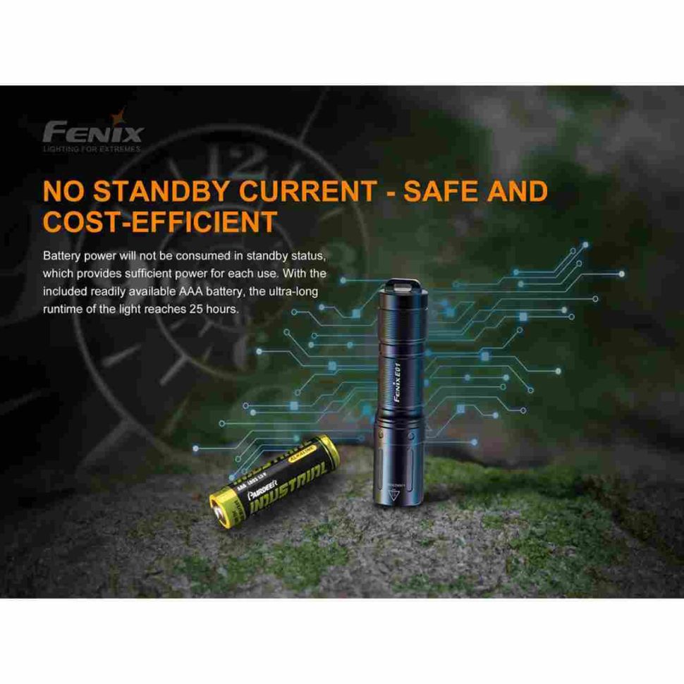 Фонарь-брелок Fenix E01 V2.0 100 Lumens