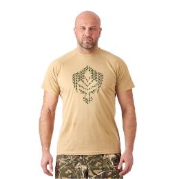 Футболка NovaTex Орион Shield (Шилд) (хлопок, бежевый)