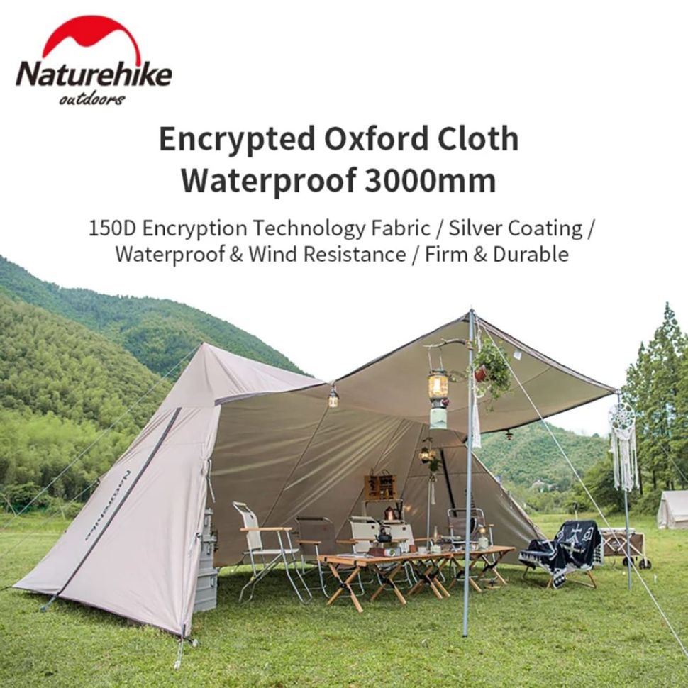 Тент Naturehike MNH20TM008 Cloud Desk Twin Tower с проекционным экраном