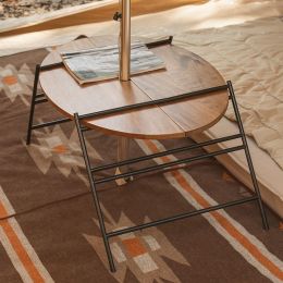 Складной овальный стол Naturehike oval table wood NH20JJ018