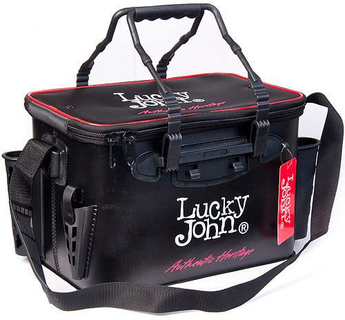 Сумка рыболовная с держателями для удилищ Lucky John EVA 360х230х250