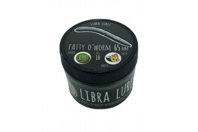 Приманка Libra Lures Fatty D'Worm 65