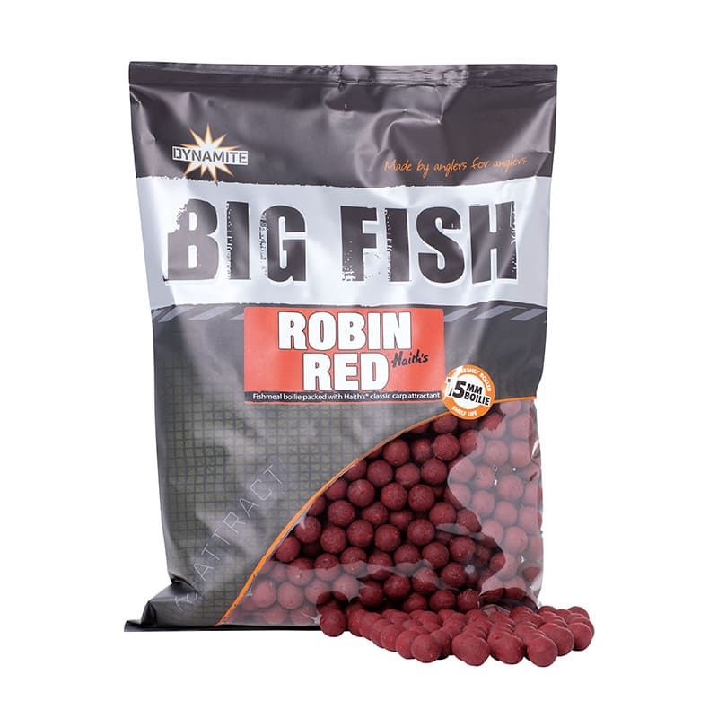 Бойлы тонущие Dynamite Baits Robin Red 1.8 кг.