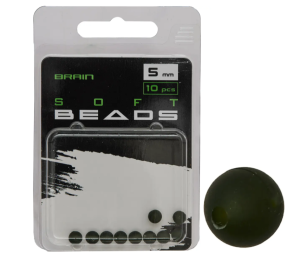 Бусинка Brain Soft Beads Green