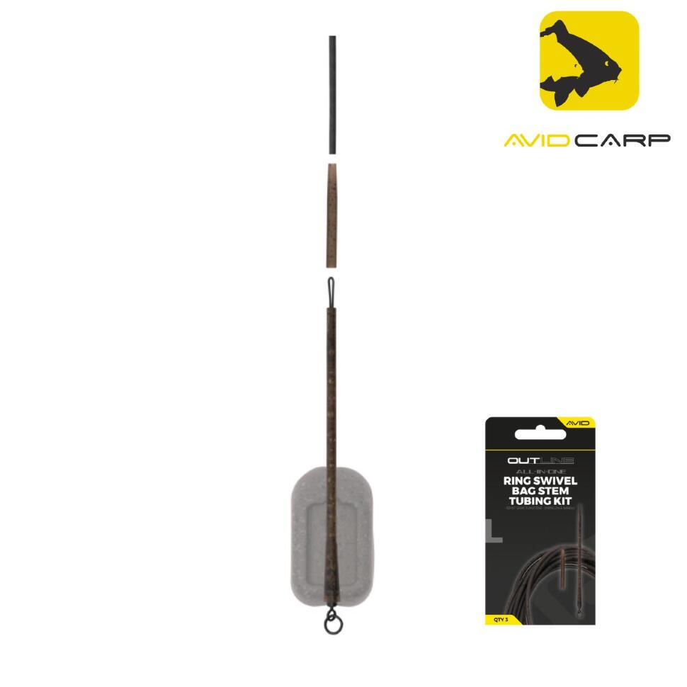 Монтажный набор Avid Carp Outline Bag Stem Ring Swivel