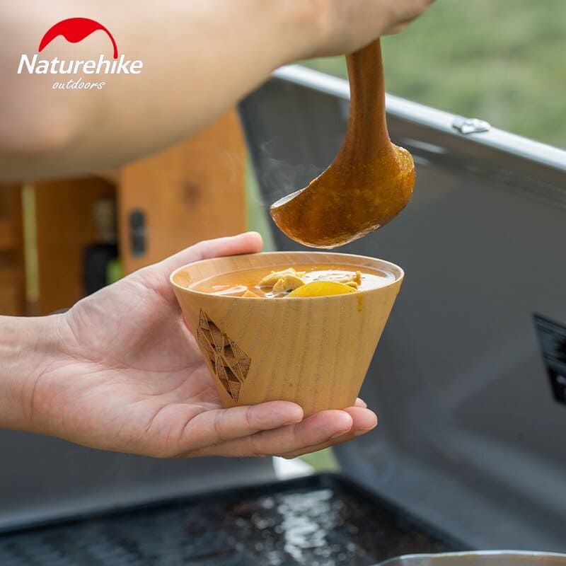 Миска из дерева Naturehike Solid wood bowl NH20CJ012