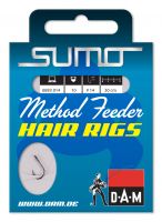 Крючки с поводками DAM SUMO METHOD HAIR RIGS - 10CM -