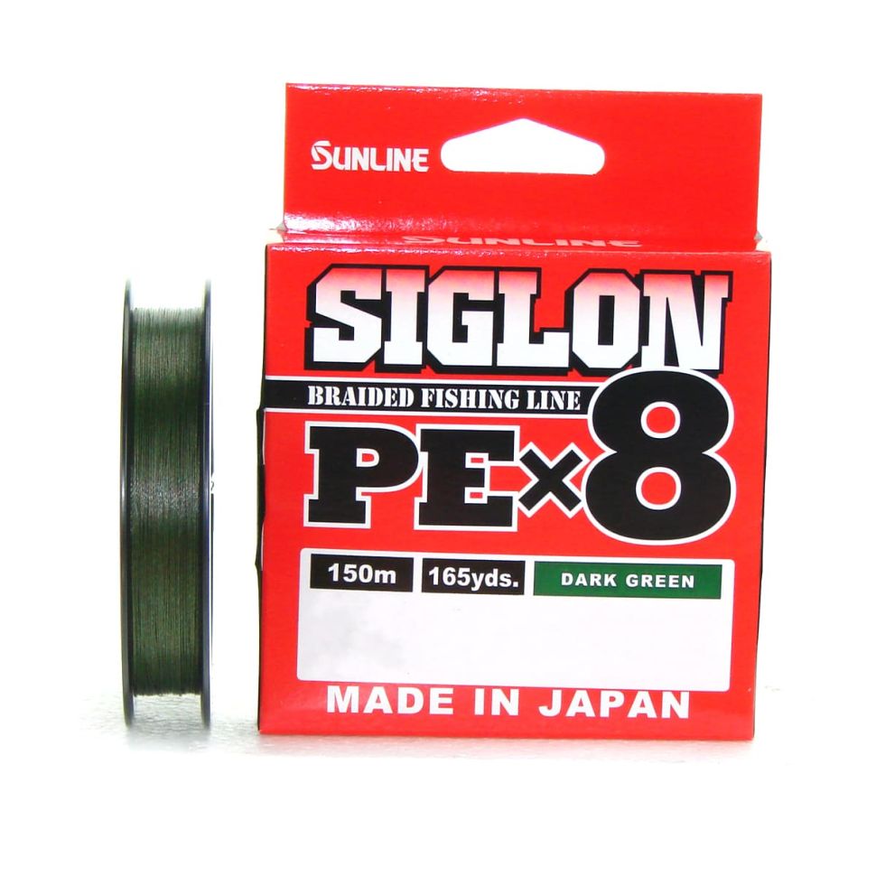 Плетеный шнур Sunline Siglon PE×8 150m (DG)