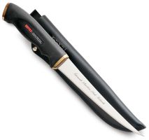 Филейный нож Rapala Normark 404 ( лезвие 10 см., мягк. рукоятка, чехол кожан. )