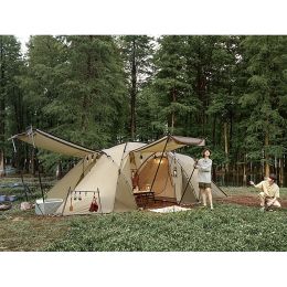Палатка туннельная Naturehike NH22YW005, UPF50+ Aries β for 4-6 man khaki