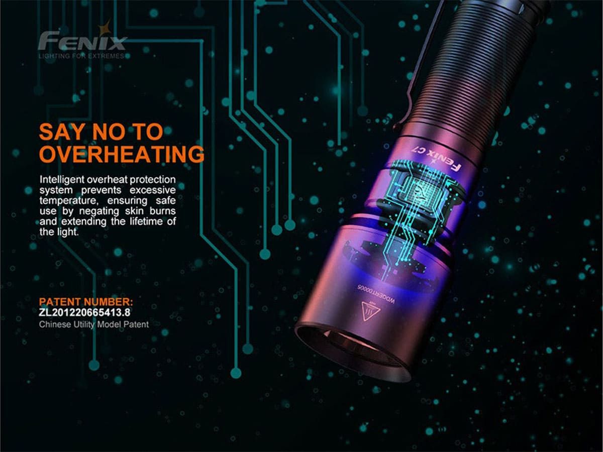 Фонарь Fenix C7 3000 Lumens
