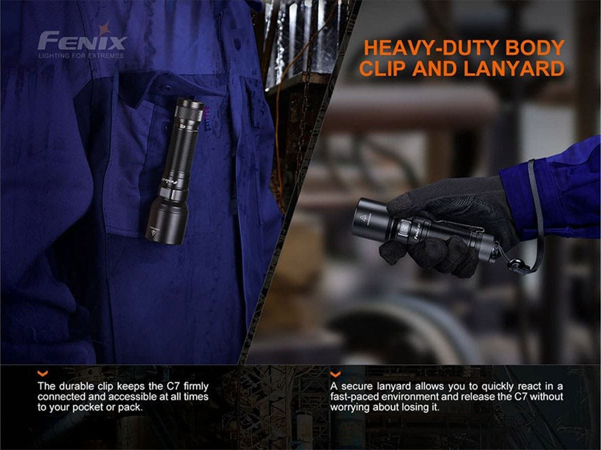 Фонарь Fenix C7 3000 Lumens
