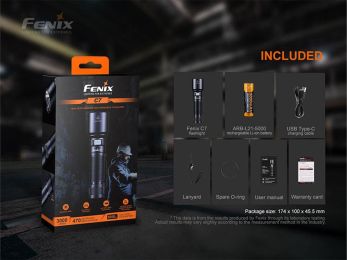 Фонарь Fenix C7 3000 Lumens