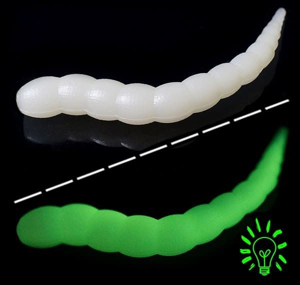 Форелевый силикон Jara Buf Worm 45 Сыр