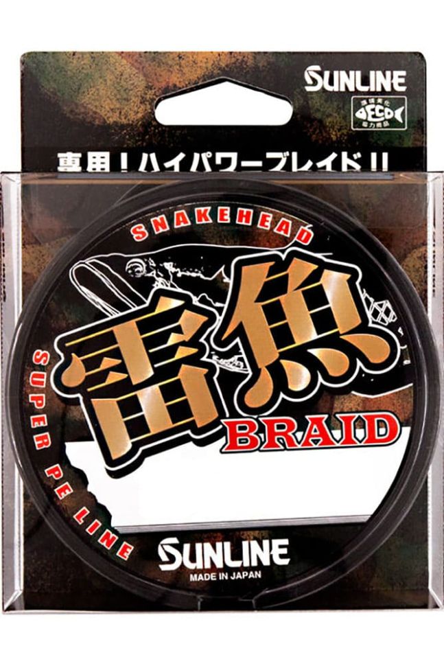 Плетеный шнур Sunline Snakerhead Braid 100m (HG)