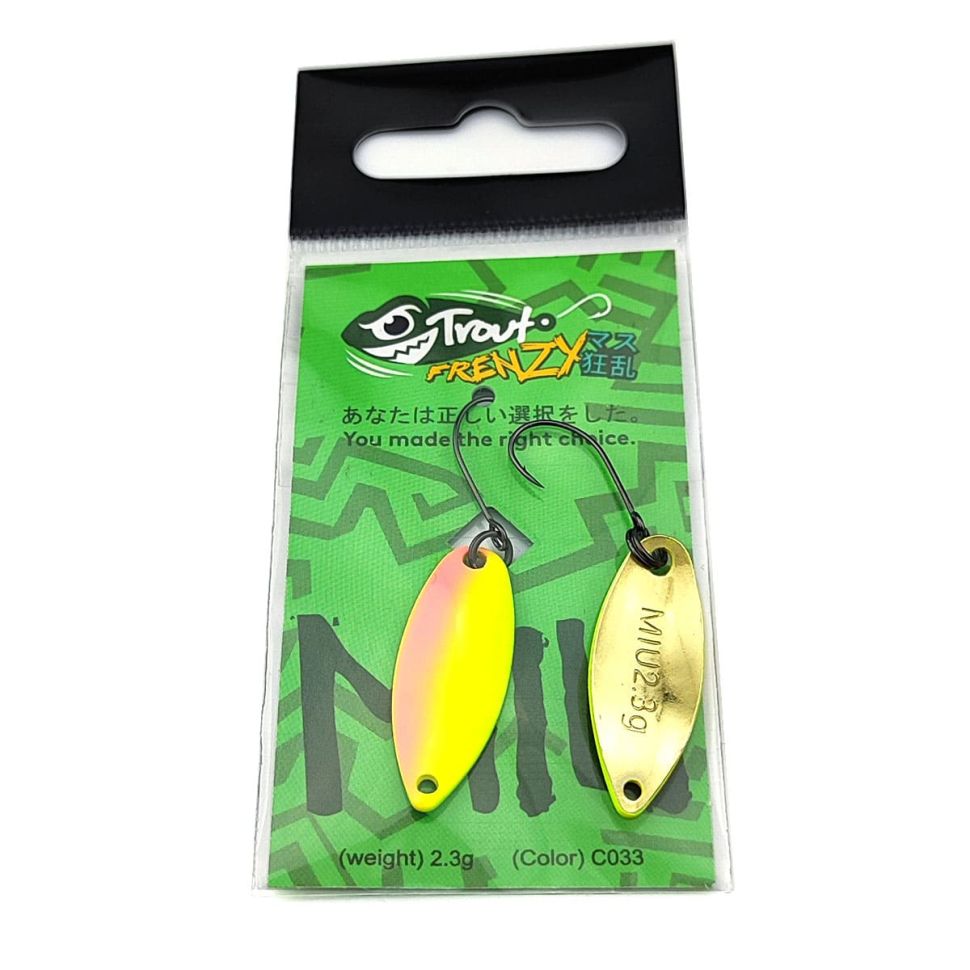 Блесна форелевая Trout Frenzy Miu 2.3gr