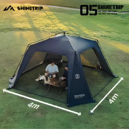 Автошатер ShineTrip ST-05 Series Dome Canopy 400×400х210сm Green