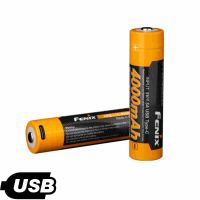 Аккумулятор 18400 Fenix 4000U mAh Li-ion (с разъемом для USB)