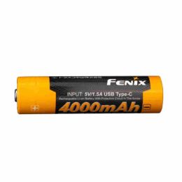 Аккумулятор 18400 Fenix 4000U mAh Li-ion (с разъемом для USB)