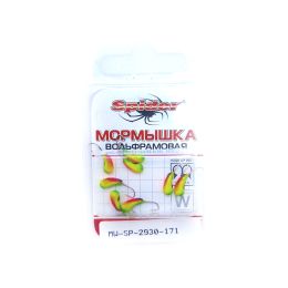 Мормышка W Spider Уралка с отверстием крашенная