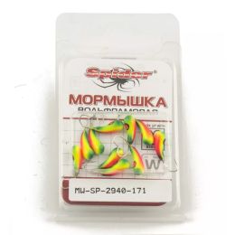 Мормышка W Spider Уралка с отверстием крашенная