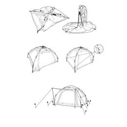 Автоматическая палатка Naturehike CNK230WS018 Ango ES60