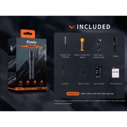 Перезаряжаемый фонарь Fenix PD40R V3.0 3000 Lumens
