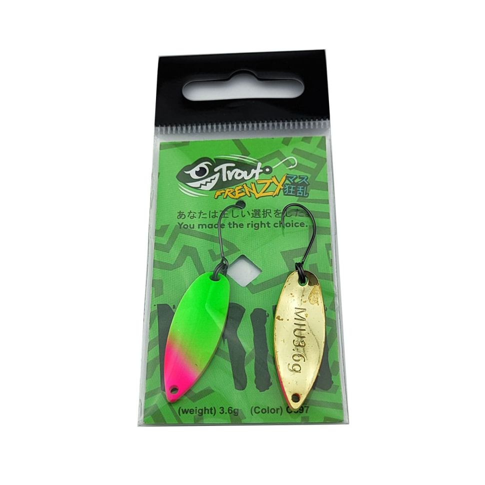 Блесна форелевая Trout Frenzy Miu 3.6gr