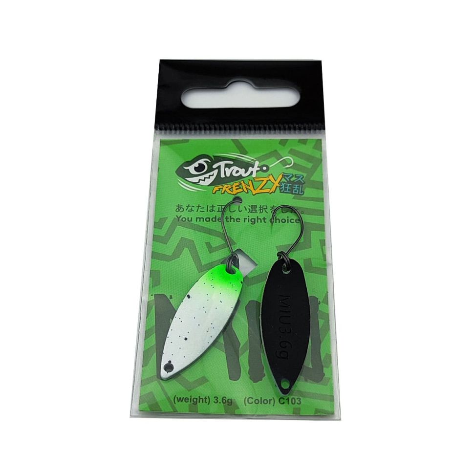 Блесна форелевая Trout Frenzy Miu 3.6gr