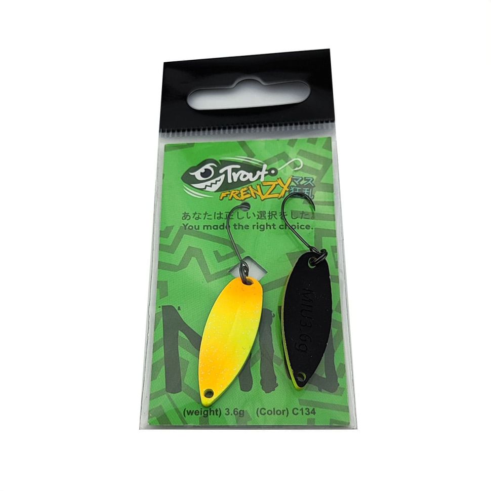 Блесна форелевая Trout Frenzy Miu 3.6gr