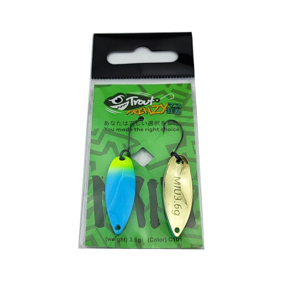 Блесна форелевая Trout Frenzy Miu 3.6gr