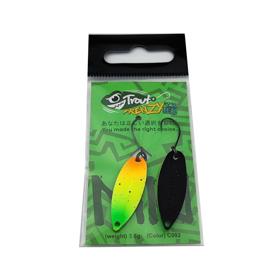 Блесна форелевая Trout Frenzy Miu 3.6gr