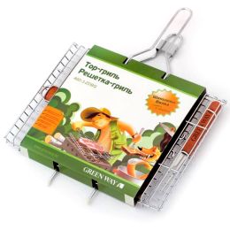 Решетка-гриль + вилка Green Way 360х265мм 40D-3-ZDBQ