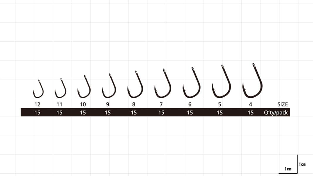 Крючки Hayabusa H.ISE147 BN