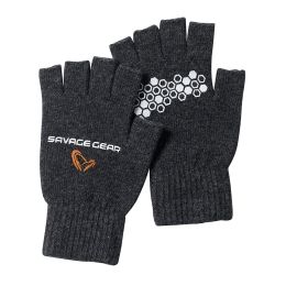 Перчатки Savage Gear Knitted Half Finger Glove