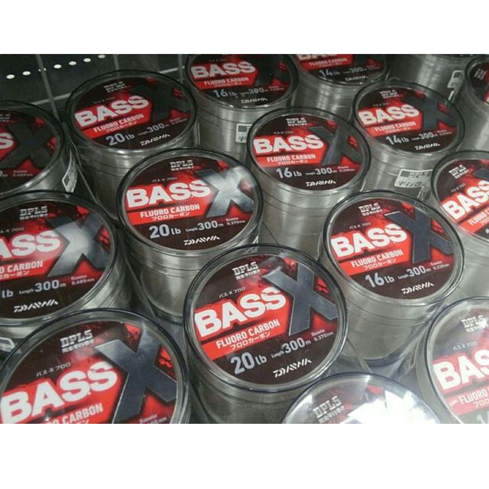 Леска флюорокарбоновая Daiwa BASS-X Fluoro