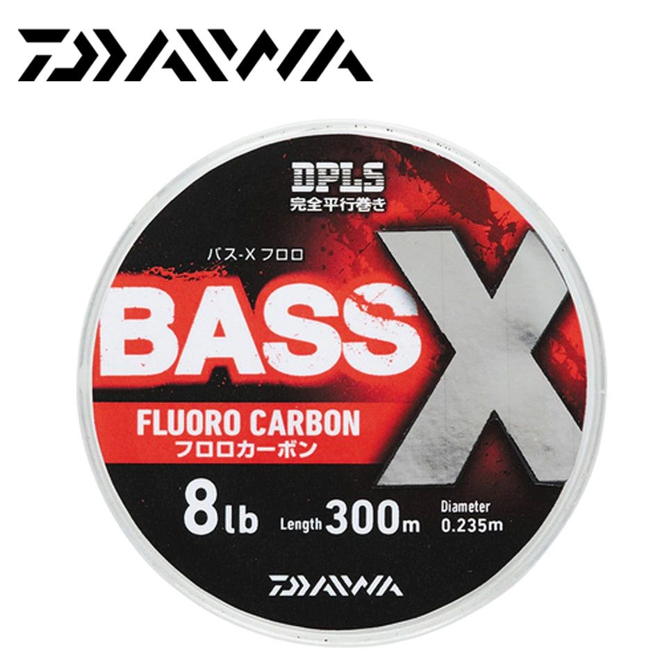 Леска флюорокарбоновая Daiwa BASS-X Fluoro