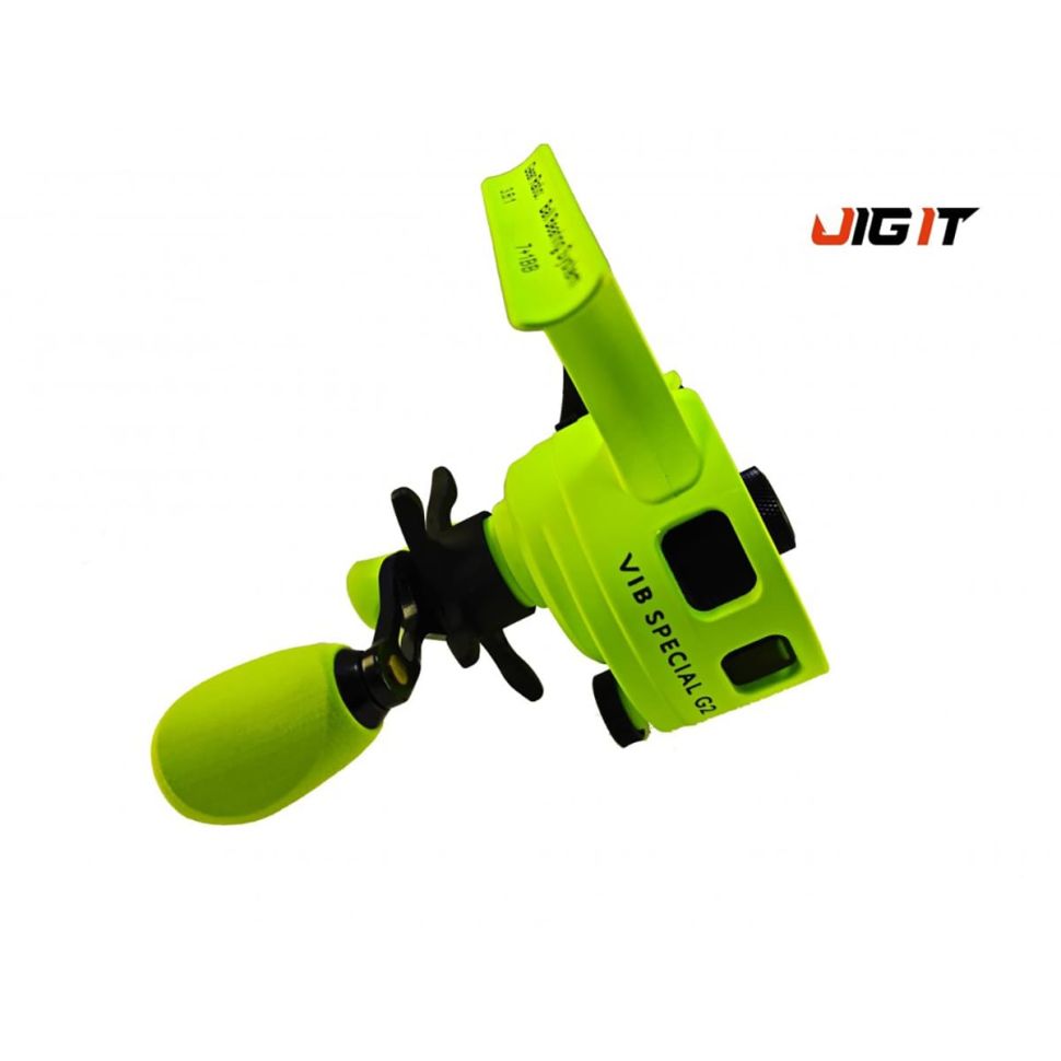 Катушка Зимняя JIG IT Team Dubna Vib Special G2 Lime