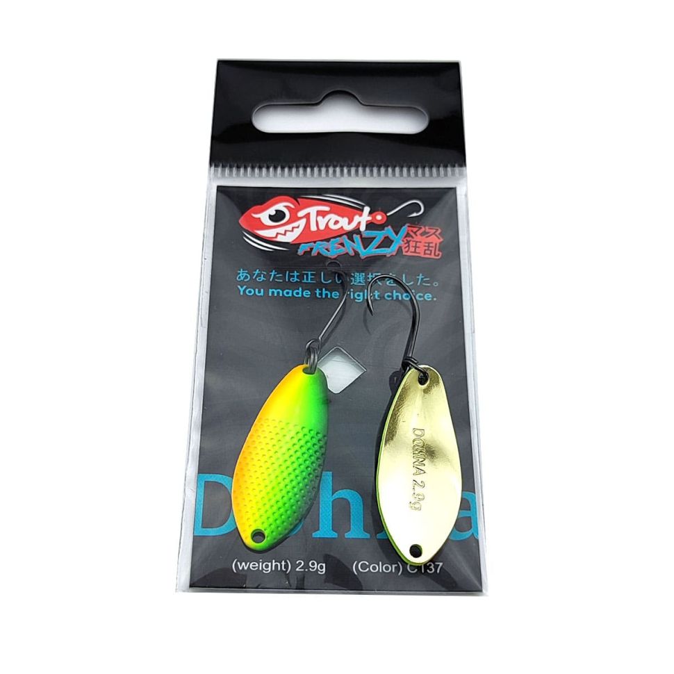 Блесна форелевая Trout Frenzy Dohna 2.9gr