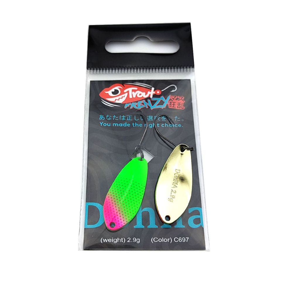 Блесна форелевая Trout Frenzy Dohna 2.9gr