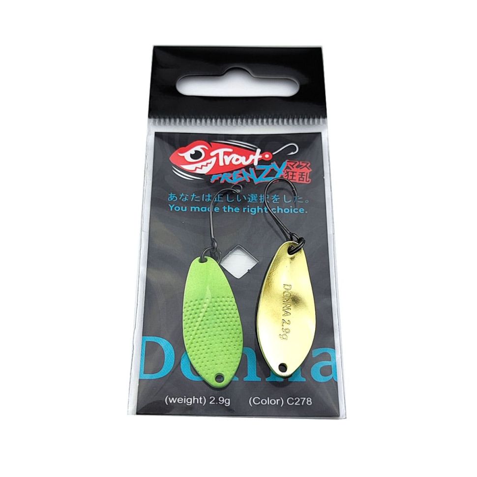 Блесна форелевая Trout Frenzy Dohna 2.9gr