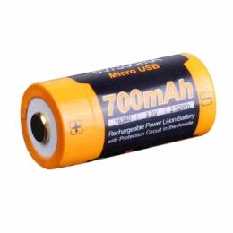 Аккумулятор 16340 Fenix 700UP mAh Li-ion (с разъемом для USB)
