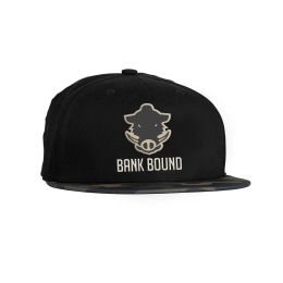 Кепка Prologic Bank Bound Flat Bill Cap Black/Camo