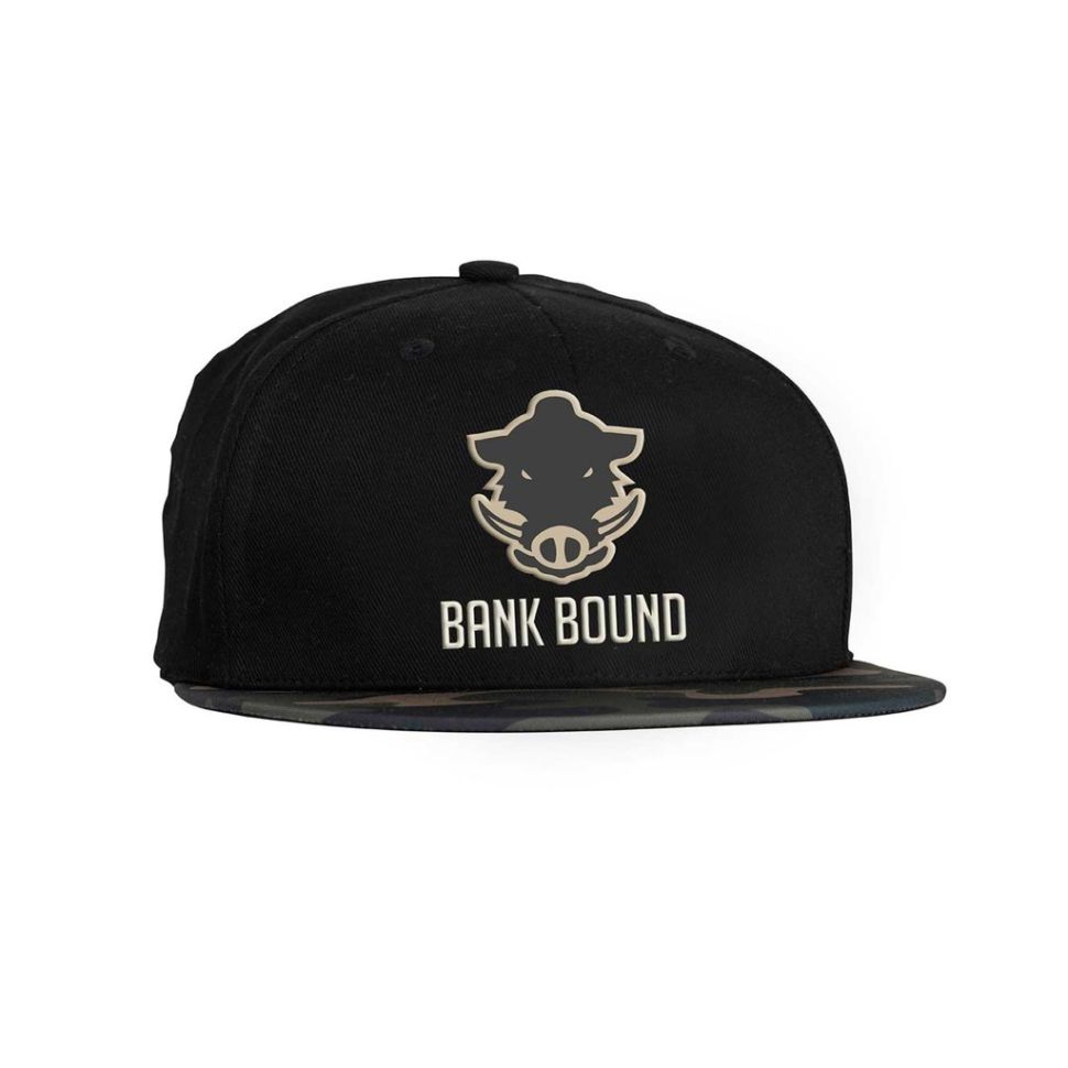 Кепка Prologic Bank Bound Flat Bill Cap Black/Camo