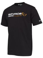 Футболка Savage Gear Signature Logo T-Shirt Black Ink